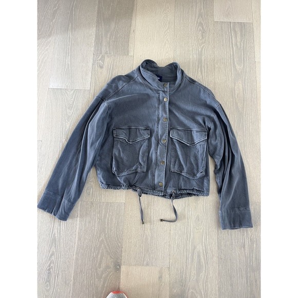 Splendid soft Gray Bomber Jacket M Medium - Picture 6 of 6